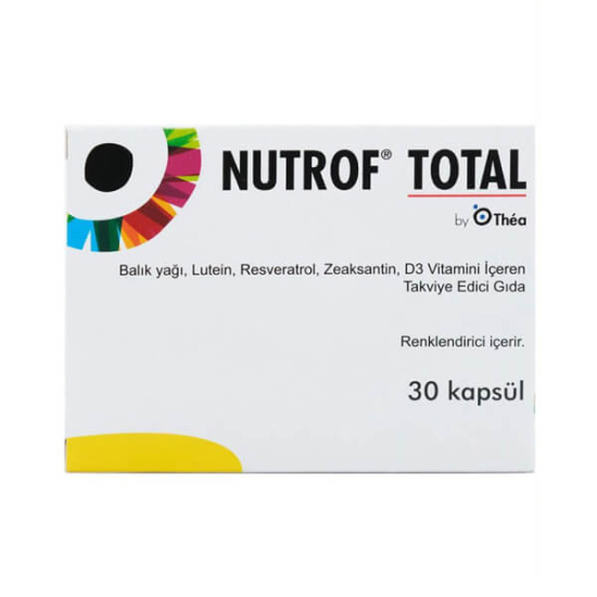 Nutrof Total 30 Kapsül Balık Yağı Takviyesi - 1