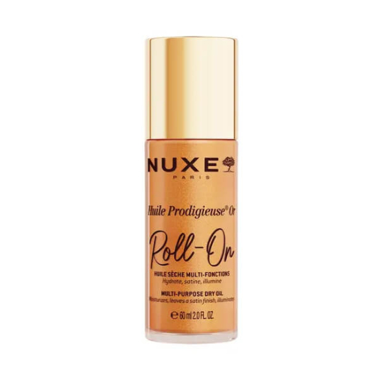 Nuxe Huile Prodigieuse Or Altın Parıltılı Çok Amaçlı Kuru Yağ Roll On 60 ml - 1