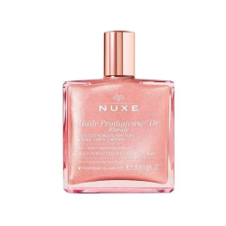 Nuxe Huile Prodigieuse Or Pembe Parıltılı Çiçeksi Çok Amaçlı Kuru Yağ 50 ml - Nuxe