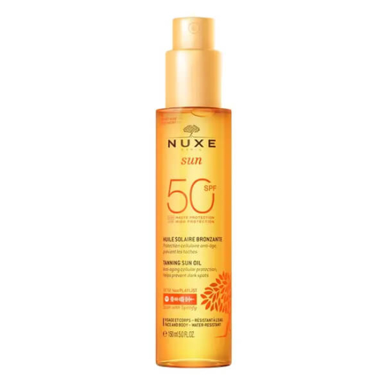 Nuxe Huile Solaire Bronzlaştırıcı Yüz ve Vücut Yağı SPF50 150 ml - 1