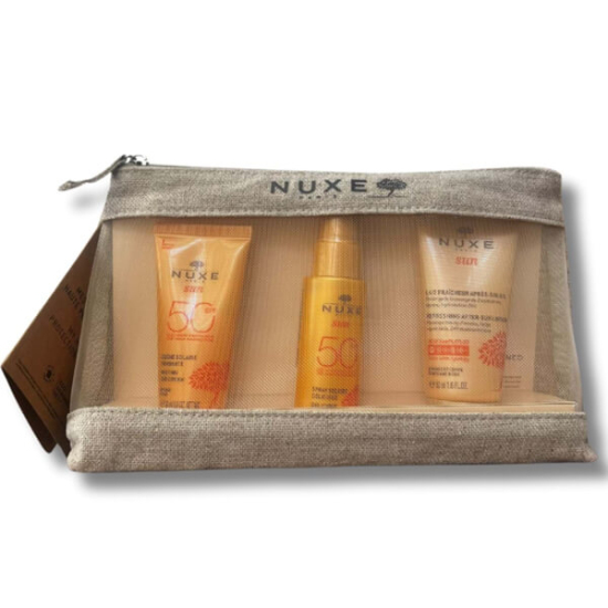 Nuxe Sun Güneş Koruyucu Yüz Kremi SPF50+ 30 ml + Yüz ve Vücut Sütü SPF50+ 50 ml + Güneş S. Bakım Kremi 50 ml - 2