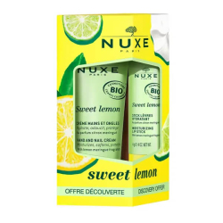 Nuxe Sweet Lemon Hand and Nail Cream 30 ml + Lip Moisturızing 4 gr - Nuxe