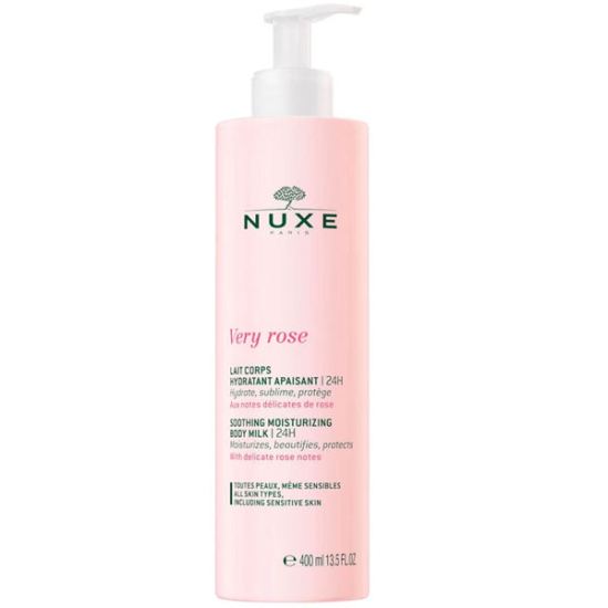 Nuxe Very Rose Soothing Moisturising Body Milk 400 ml - 1