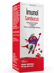 Orzax İmunol Sambucus Şurup 150 ML - Orzax