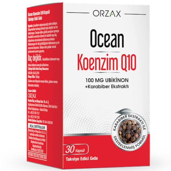 Orzax Ocean Koenzım Q10 30 Kapsül - 1