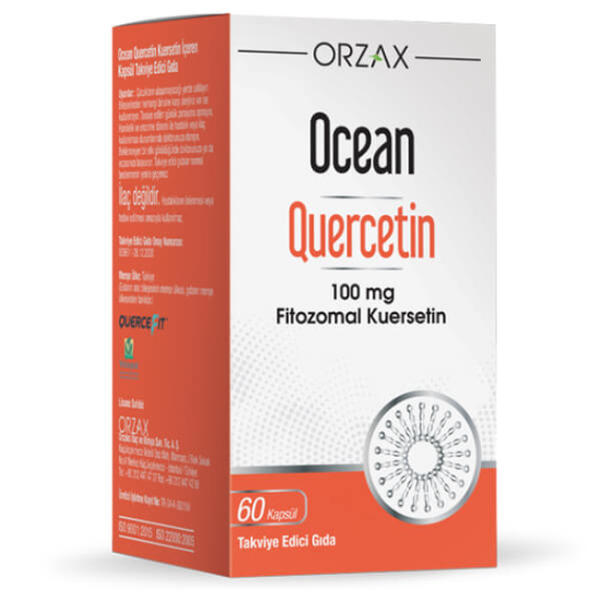Orzax Ocean Quercetin 100 mg 60 Kapsül - 1