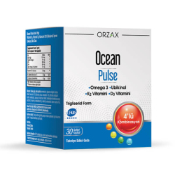 Orzax Ocean Omega 3 Pulse 30 Kapsül - Orzax