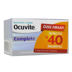 Ocuvite Complete 60 Kapsül 2li Paket Lutein Göz Vitamini - Ocuvite Complete
