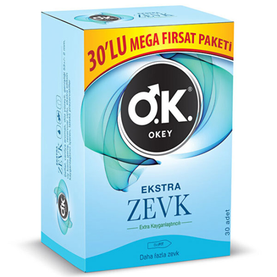 Okey Ekstra Zevk Prezervatif 30 Adet - 1