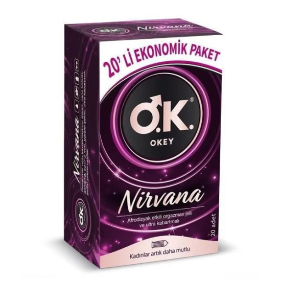 Okey Prezervatif Nirvana 20 Adet - 1