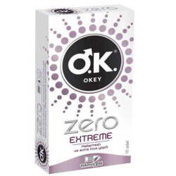 Okey Prezervatif Zero Extreme 10 Adet - Okey