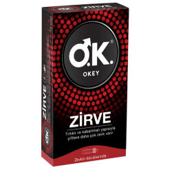 Okey Prezervatif Zirve 10 Adet - Okey