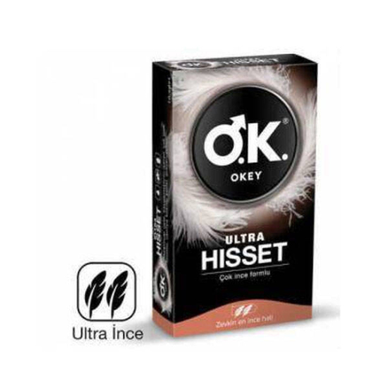 Okey Ultra Hisset Prezervatif 10 Adet - 1