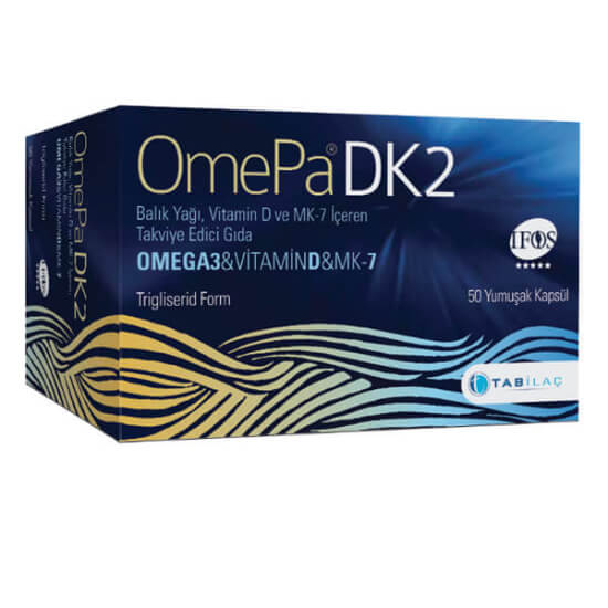 Omepa DK2 Omega 3 50 Yumuşak Kapsül - 1