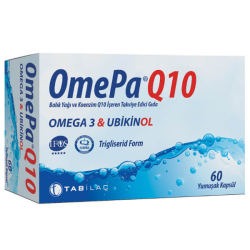 Omepa Q10 Omega 3 Ubiquinol 90 Kapsül - Tab İlaç