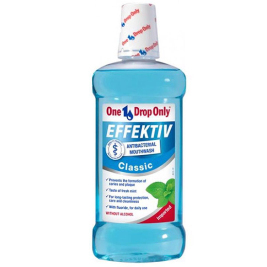 One Drop Only Effektiv Ağız Gargarası Zero 500 ml - 1