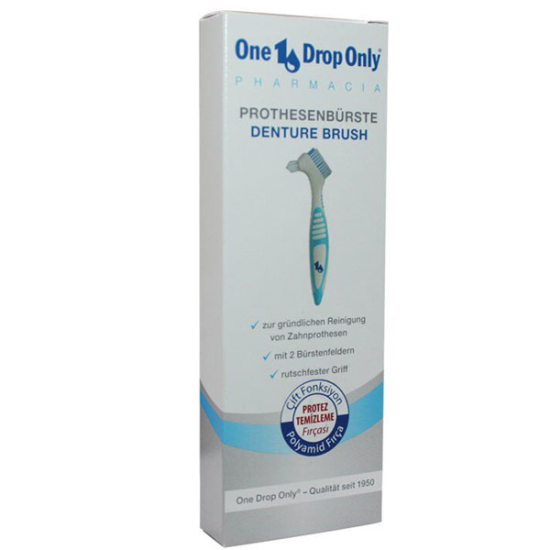 One Drop Only Pharmacia Diş Protezi Temizleme Fırçası - 1