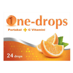 One Drops Portakal C Vitamini 24 Pastil - Miraderm