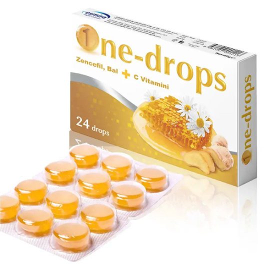 One Drops Zencefil Bal C Vitamini 24 Pastil - 1
