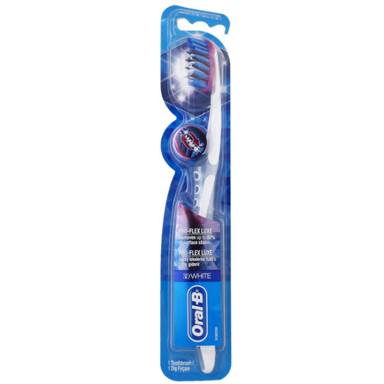 Oral B 3D White Luxe Pro Flex Medium Diş Fırçası - 1