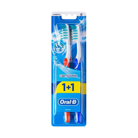 Oral B Complete Deep Clean 1+1 Diş Fırçası Medium - 1