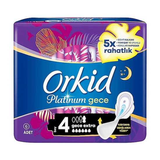 Orkid Platinum Gece Boy 4 6 Adet - 1
