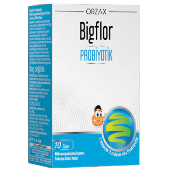 Orzax Bigflor Probiyotik 10 Saşe - 1