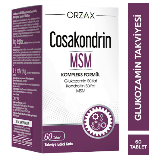 Orzax Cosakondrin MSM Complex 60 Tablet - 1