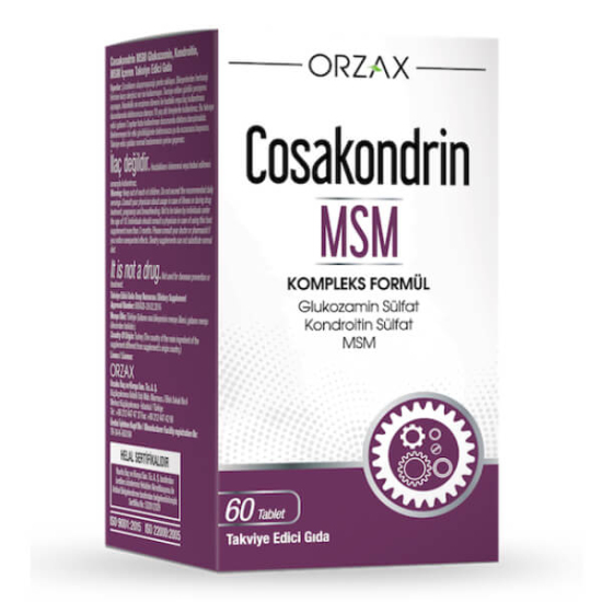 Orzax Cosakondrin MSM Complex 60 Tablet - 1
