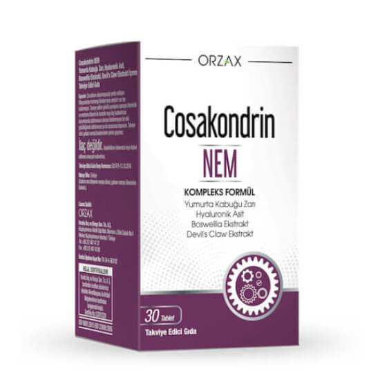 Orzax Cosakondrin Nem 30 Tablet - 1
