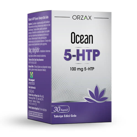 Orzax Ocean 5 HTP 100 mg 30 Kapsül - 1