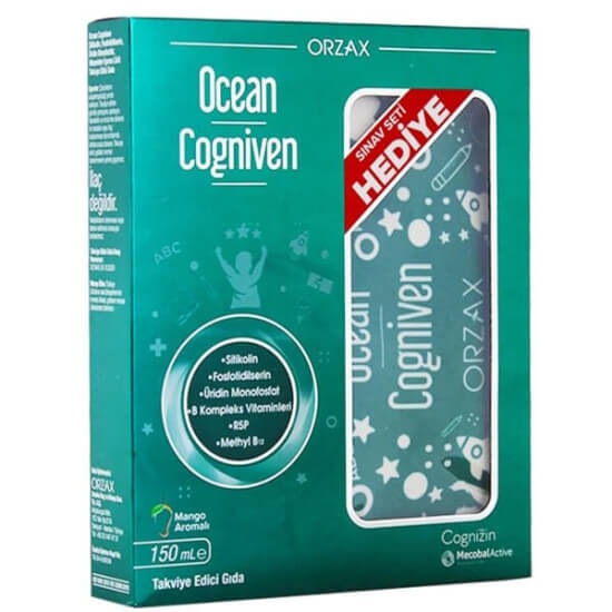 Orzax Ocean Cogniven Mango Aromalı 150 ml + Sınav Seti Hediyeli - 1