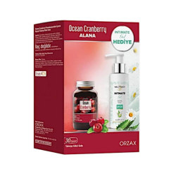 Orzax Ocean Cranberry Turna Yemişi Ekstresi 30 Kapsül Neutracy İntim Jel 100 ml Hediyeli - Orzax