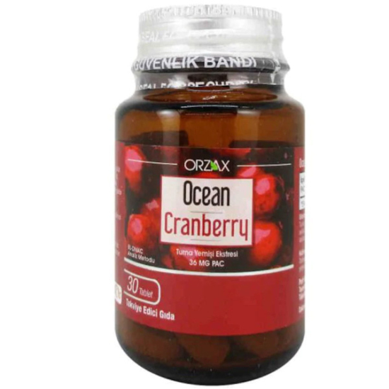 Orzax Ocean Cranberry Turna Yemişi Ekstresi 30 Tablet - 2