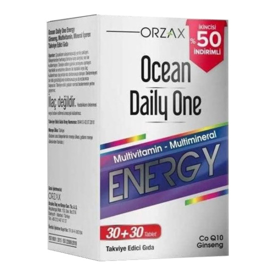 Orzax Ocean Daily One Energy 30 + 30 Tablet - 1