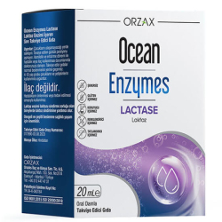Orzax Ocean Enzymes Lactase Damla 20 ml - Orzax