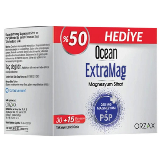 Orzax Ocean Extramag 30+15 Efervesan Saşe - 1