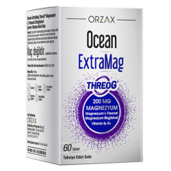 Orzax Ocean Extramag Threog 200 Mg 60 Tablet Magnezyum Takviyesi - Orzax