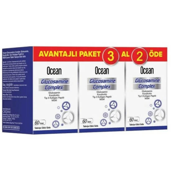 Orzax Ocean Glucosamine Complex 180 Kapsül 3 Al 2 Öde - 1
