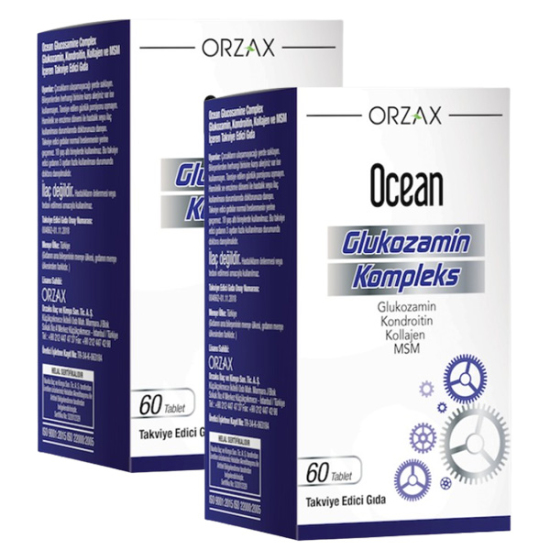 Orzax Ocean Glucosamine Complex 60 Tablet - 1 Alana 1 Hediye - 1