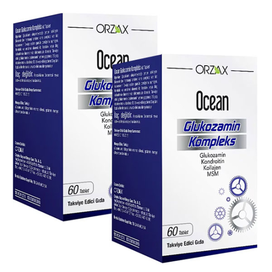 Orzax Ocean Glukozamin Kompleks 60 Tablet - 2 Adet - 1