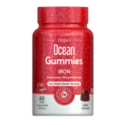 Orzax Ocean Gummies Iron 60 Jel Form - Orzax