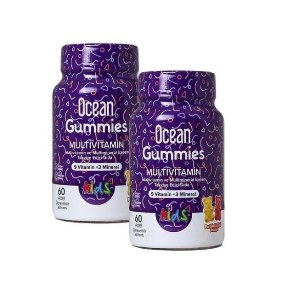Orzax Ocean Gummies Multivitamin 60 Çiğnenebilir Jel Form - 2.si %50 İndirimli - 1