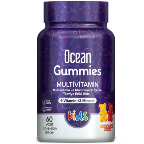 Orzax Ocean Gummies Multivitamin 60 Çiğnenebilir Jel Form - 1