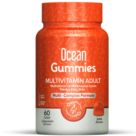 Orzax Ocean Gummies Multivitamin Adult 60 Çiğnenebilir Jel Form - 1