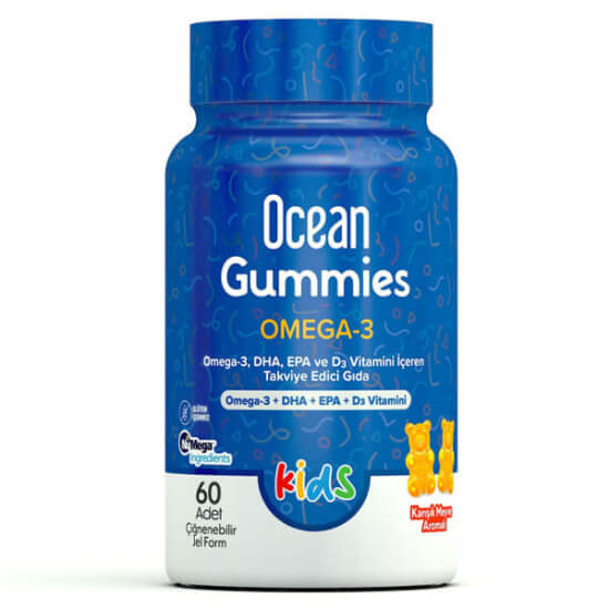 Orzax Ocean Gummies Omega 3 Çiğnenebilir Jel Form 60 Adet - 1