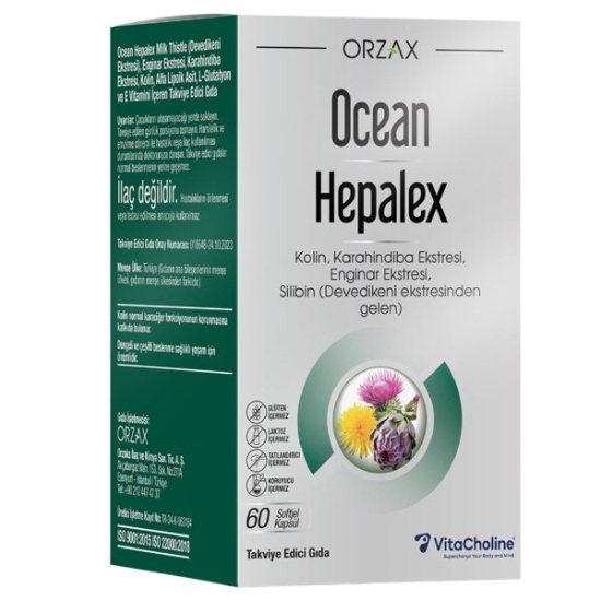 Orzax Ocean Hepalex 90 Softjel Kapsül - 1
