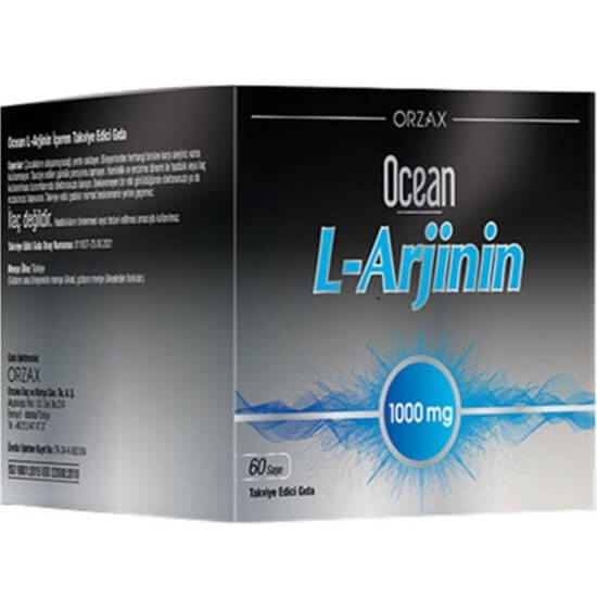 Orzax Ocean L-Arjinin 1000 mg 60 Saşe - 1
