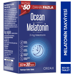 Orzax Ocean Melatonin 3 mg 90 Tablet - Orzax