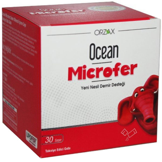 Orzax Ocean Microfer 30 Saşe Demir Takviyesi - 1
